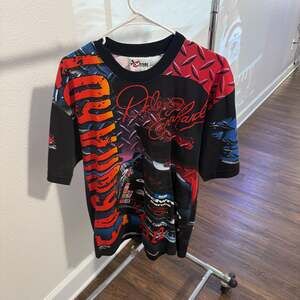 Vintage Dale Earnhardt The Man Born To Run All Over Print T-shirt